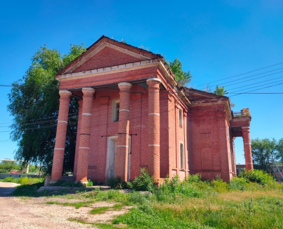 Лютеранская церковь в бывшей немецкой колонии Розенгейм. на wikipoints.ru