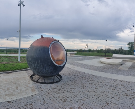 Место приземления спускаемого аппарата  Восток 1 на wikipoints.ru