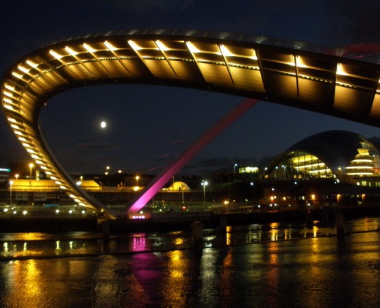 Гейстхедский Мост Тысячелетия на wikipoints.ru