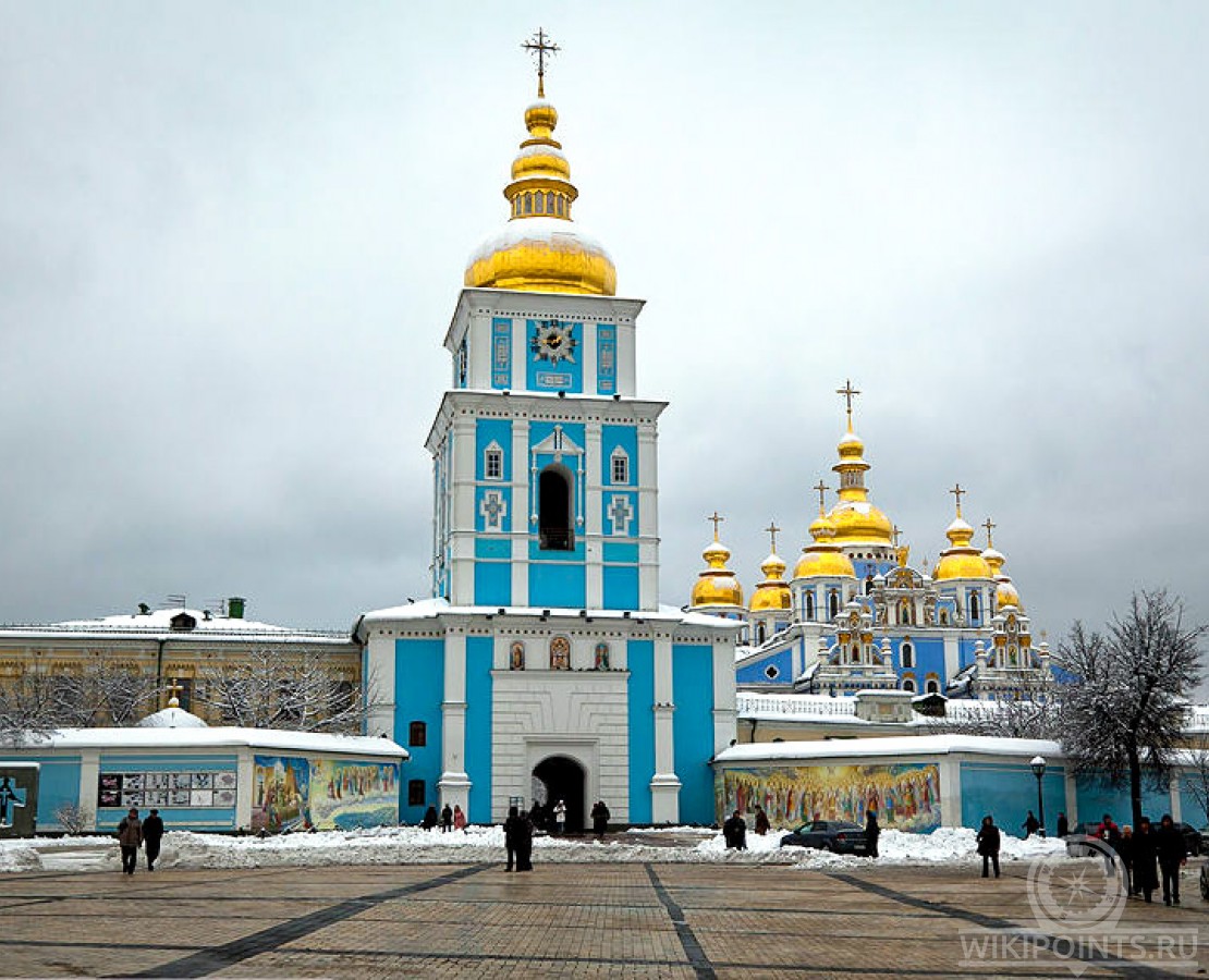 Михайловский храм Михайло Златоверхого монастыря