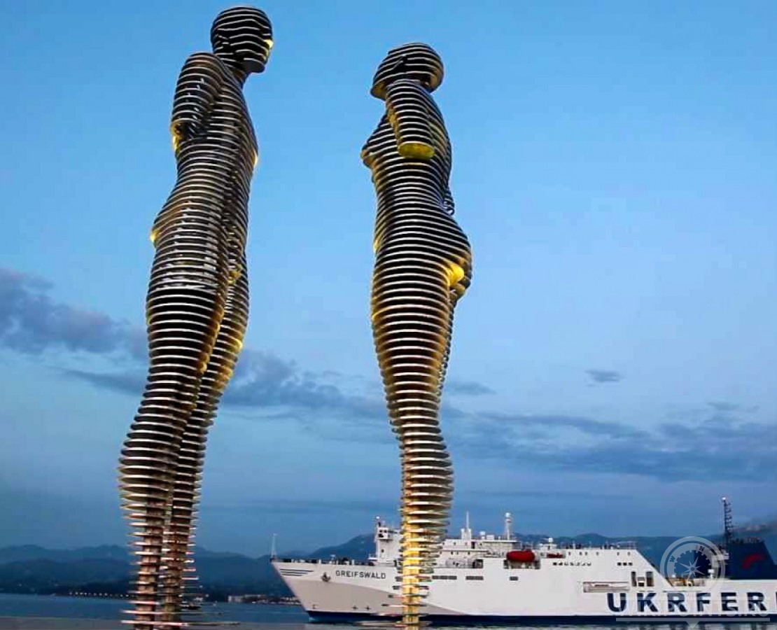 Скульптура Али и Нино wikipoints.ru