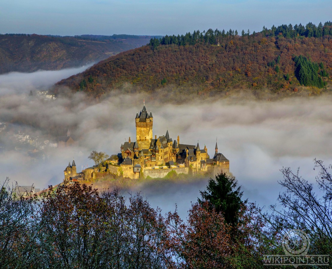 Кохем германия фото замок