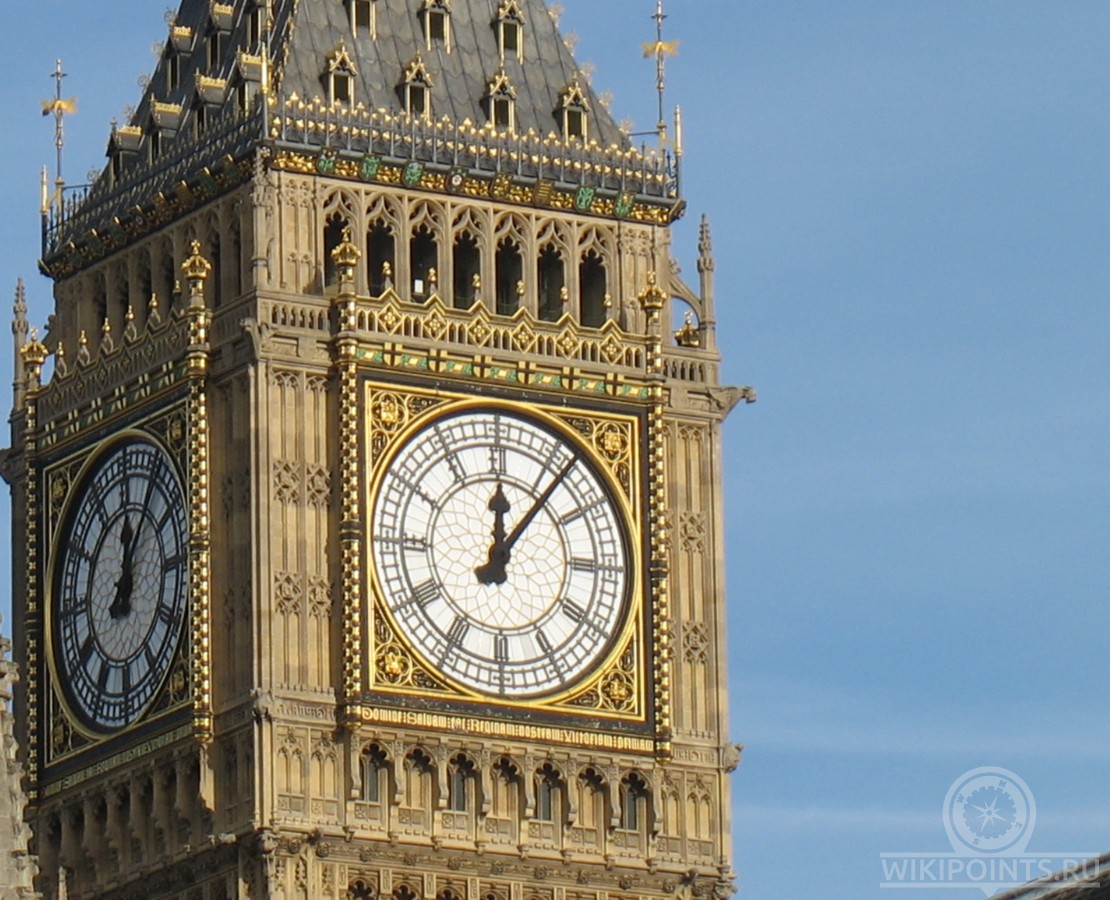 Часы св Стефана Вестминстерского дворца
