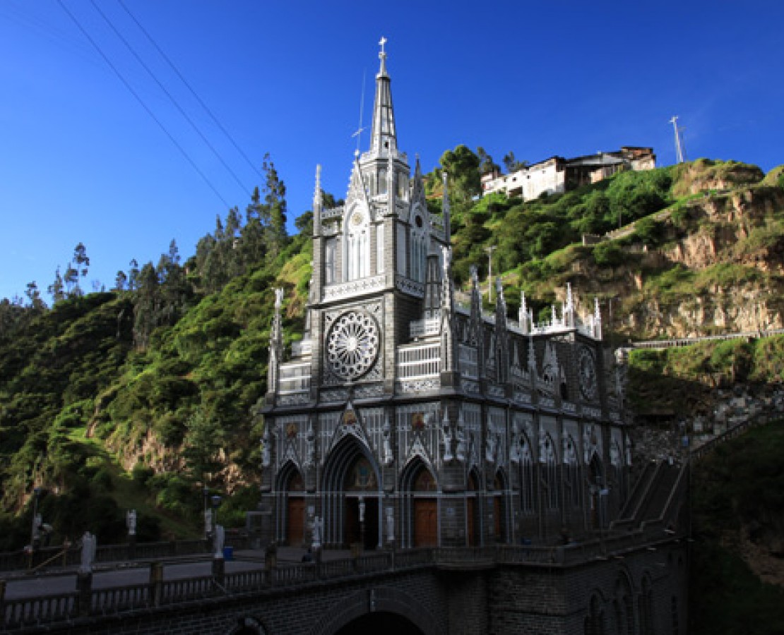 Базилика Богоматери Лас-Лахас в Нариньо, Колумбия