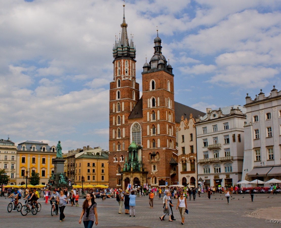 Мариацкий костел в Кракове схема