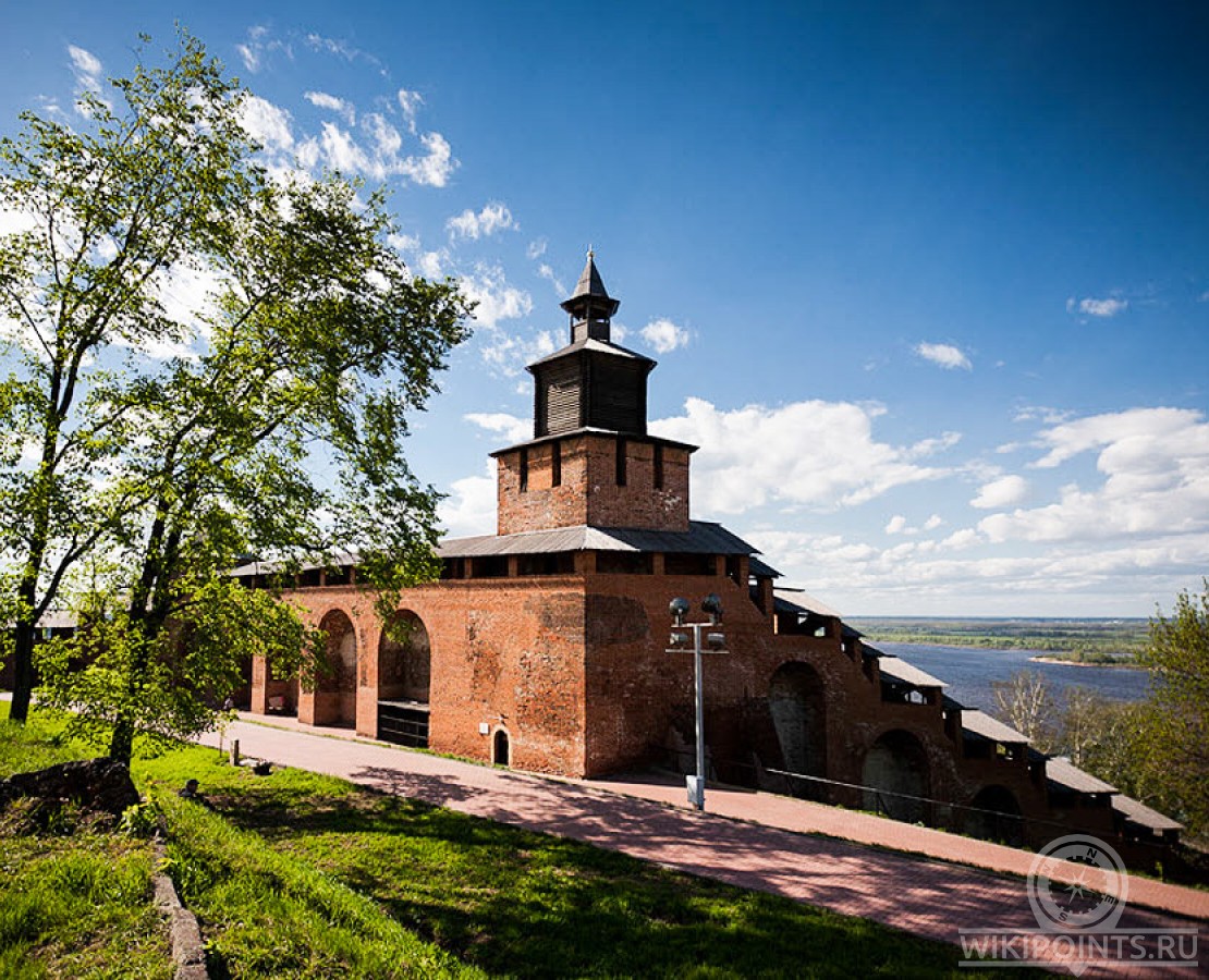 часовая башня нижегородского кремля