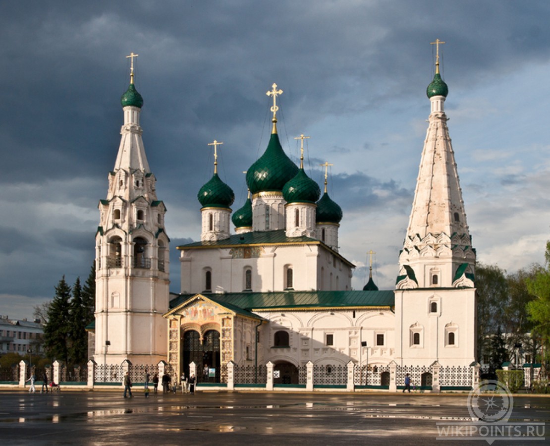 Церковь илии пророка ярославль фото