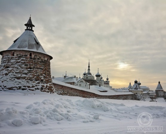 Соловецкий монастырь на wikipoints.ru
