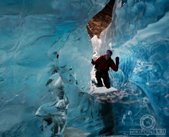 Ледяные пещеры Менденхолл на wikipoints.ru