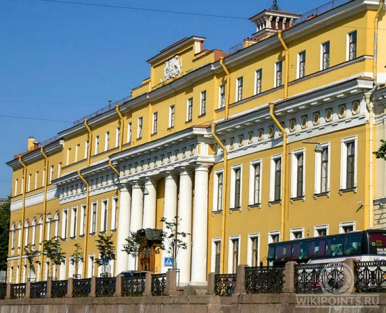 Юсуповский дворец на Мойке на wikipoints.ru