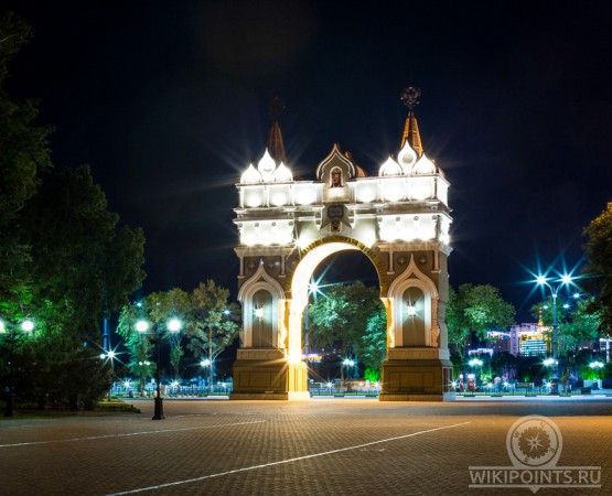 Триумфальная арка на wikipoints.ru