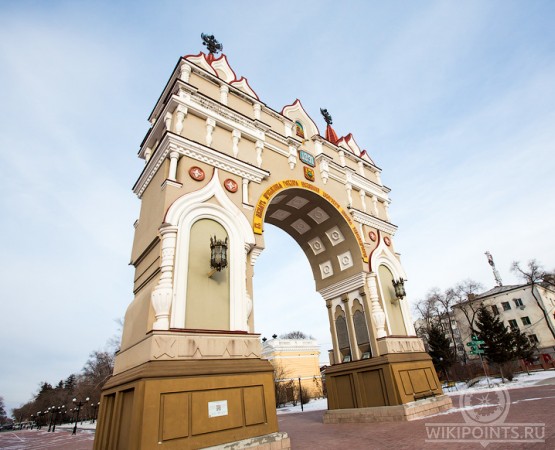 Триумфальная арка на wikipoints.ru