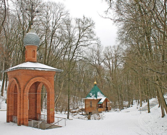 Святой источник в монастырском лесу на wikipoints.ru