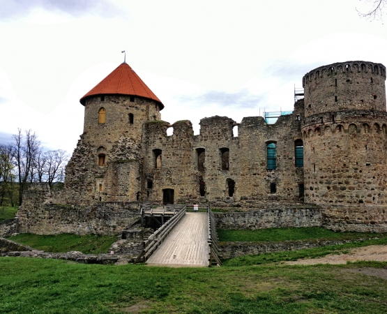 Цесисский замок на wikipoints.ru