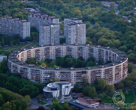Второй круглый дом в Москве на wikipoints.ru