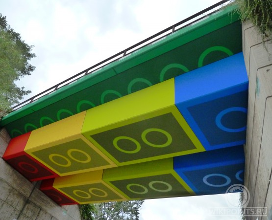 Лего-мост на wikipoints.ru