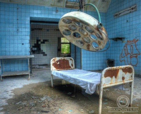 Заброшенный госпиталь Белиц-Хайльштеттен на wikipoints.ru