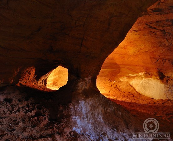 Оредежские пещеры на wikipoints.ru