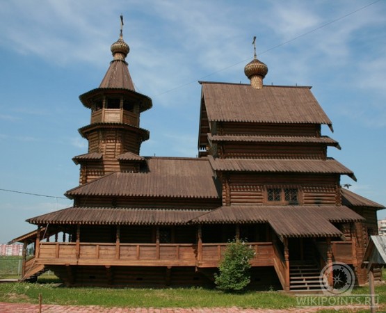 Деревянная церковь в с. Никольское на wikipoints.ru