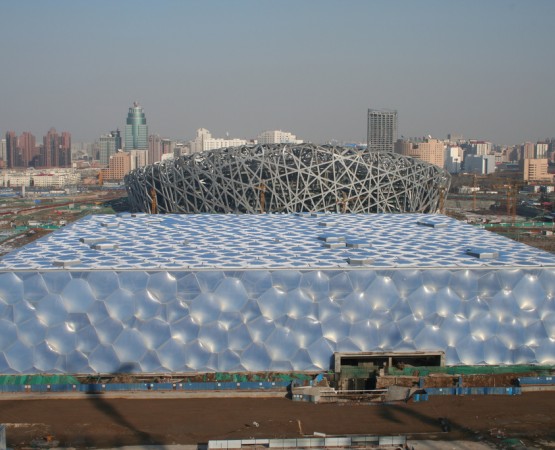 Пекинский национальный плавательный комплекс на wikipoints.ru