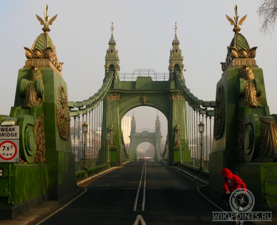 Хаммерсмитский мост на wikipoints.ru