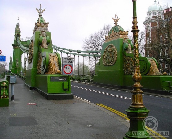 Хаммерсмитский мост на wikipoints.ru