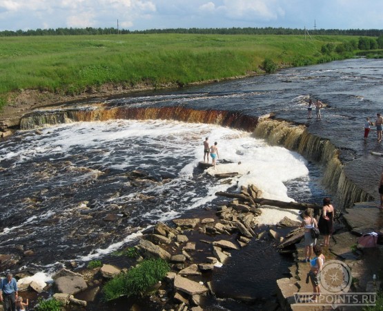 Тосненский водопад на wikipoints.ru