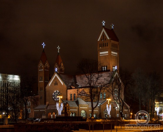 Костел Святого Симеона и Святой Елены на wikipoints.ru